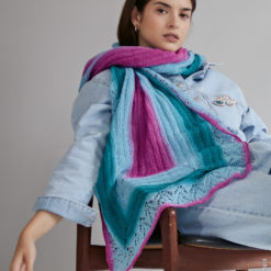 Alternative view of Cool Wool Lace Hand-dyed